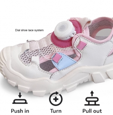 Baby shoe lacing system, bab...